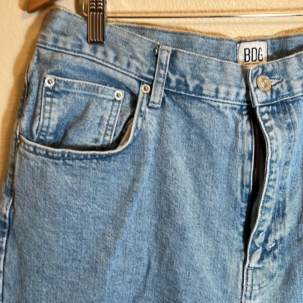 Bdg Urban Outfitters Plus Size High Rise Baggy Distressed Jeans - Picture 2 of 14